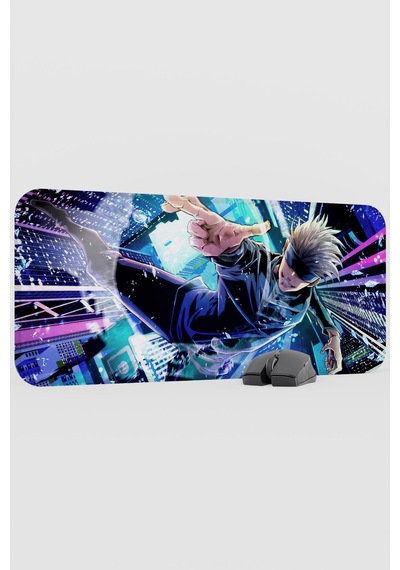 Jujutsu Kaisen Anime V3 - 70x30 Xl Gaming Kauçuk Kaymaz Taban Mouse Pad Fare Altlığı