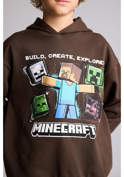 Defacto Minecraft Lisanslı Baskılı Kapüşonlu İçi Yumuşak Tüylü Kalın Sweatshirt Kumaşı Sweatshirt Erkek Çocuk I3311a826wnbn603 Kahve-bn603 Defacto Minecraft Lisanslı Baskılı Kapüşonlu İçi Yumuşak Tüylü Kalın Sweatshirt Kumaşı Sweatshirt Erkek Çocuk I3311a826wnbn603 Kahve-bn603
