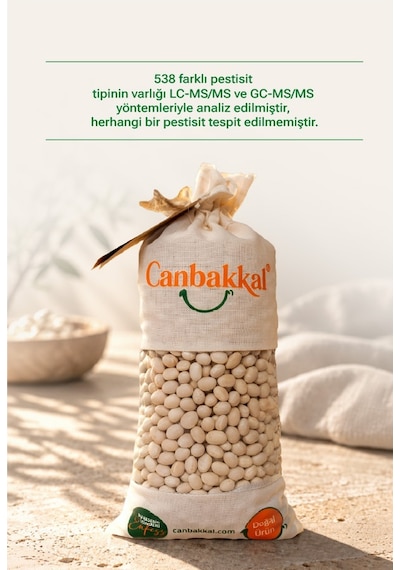 Canbakkal Yerli Şeker Fasulyesi İnce Kabuklu Pestisit Analizli 1 KG Canbakkal Yerli Şeker Fasulyesi İnce Kabuklu Pestisit Analizli 1 KG