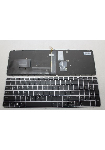 HP Uyumlu Elitebook 850 G3 855 G3 750 G3 755 G3 Klavye Işıklı Tuş Takım