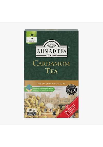 Ahmad Tea Cardamom 400 Gr Dökme Çay