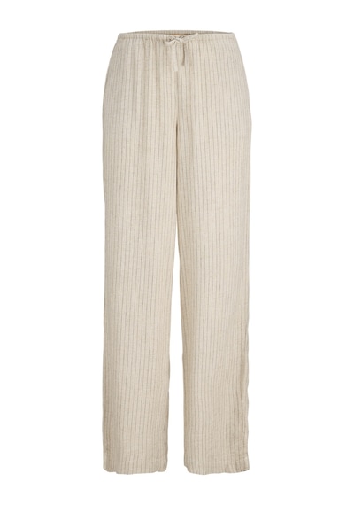 Jack & Jones Kadın Keten Karışımlı Pantolon - Breeze - 12269769 - 1 Feather Gray