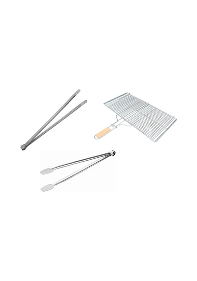 60 CM Izgara Teli + 40 CM Et Maşası + 40 CM Köfte Maşası Magal
