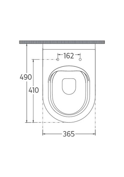 Isvea Soluzione Xl Compact Rimless Asma Klozet