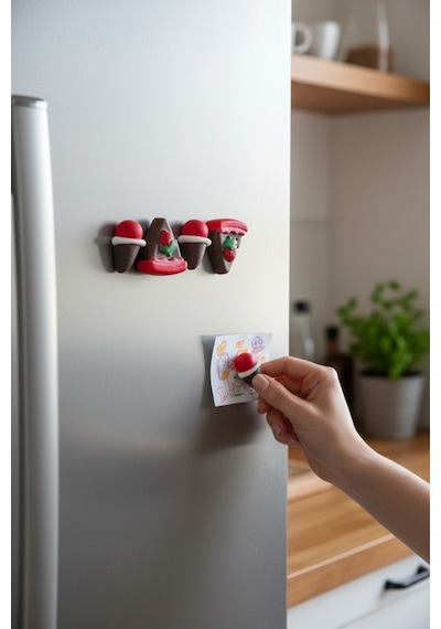 Hediyelik 4 Adet Mıknatıslı Magnet