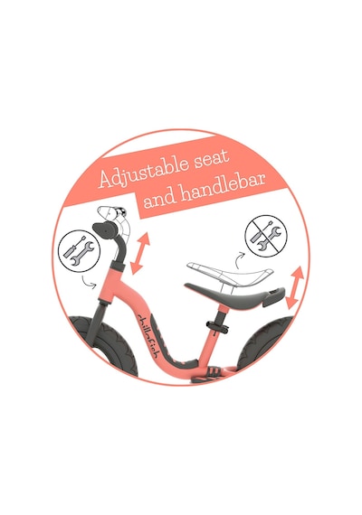 Chillafish Charlie Sport- Denge Bisikleti 12 İnç - Flamingo