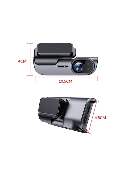 Çeşithane 4k Ultra Hd Akıllı Araç İçi Kamera - Wi-fi Ve Gps Destekli, 24 Saat Park Monitörlü, Gece G