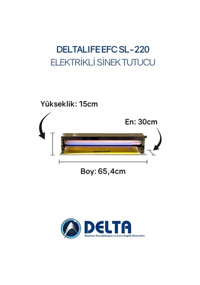Sinek Öldürücü Ve Güve Öldürücü Uv Lambalı Tavan Tipi Sl-220