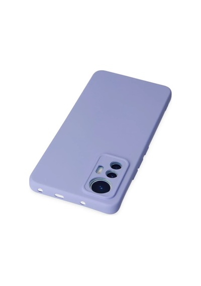 Xiaomi Mi 12 Lite Kılıf Nano İçi Kadife Silikon - Lila 0.2M-Çok Renkli