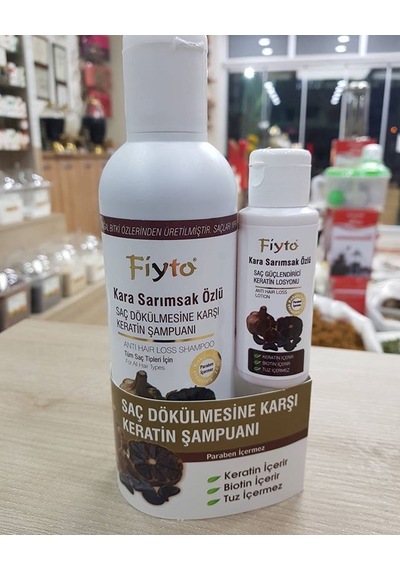 Fiyto Kara Sarımsak Şampuanı 500 ML