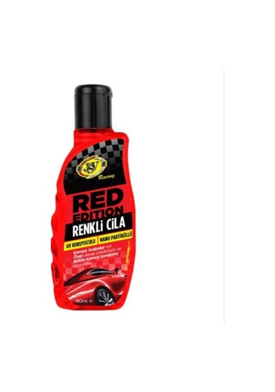 Racing Red Edition Kırmızı Renkli Cila 180 Ml Kırmızı Boyalı Araçlara