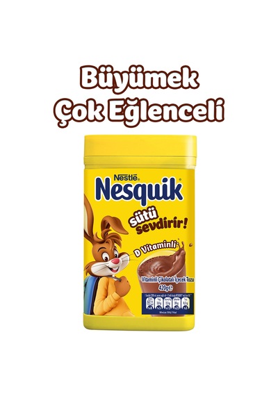 Nestle Çikolatalı Toz Içecek 420 Gr X4 Diğer