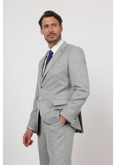 İmza Gri Mono Yaka 6 Drop Comfort Fit Tam Astar Esnek Takım Elbise 1001260167 İmza Gri Mono Yaka 6 Drop Comfort Fit Tam Astar Esnek Takım Elbise 1001260167