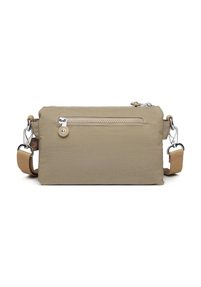 Smart Bags Günlük Minik Boy Su Geçirmez Krınkıl Kumaş Kadın Telefon Ve Postacı Çantası Açık Kahve Kahverengi