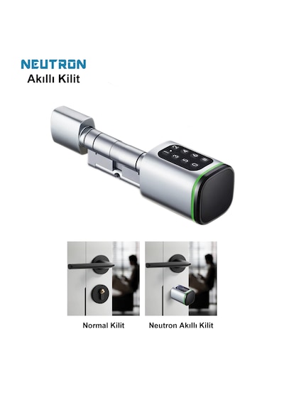 Neutron Ntl-sc-02fkpw Parmak İzi, Anahtarlı, Tuşlu, Kartlı Ve Uza