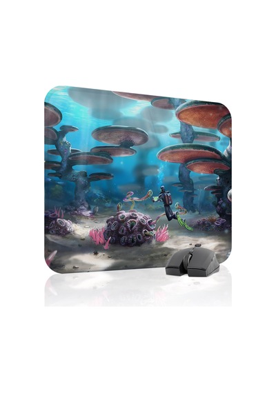 Subnautica Kaymaz Dikişli Kauçuk Oyuncu Mousepad V5 - 48x40 Xl Gaming Mouse Pad Fare Altlığı