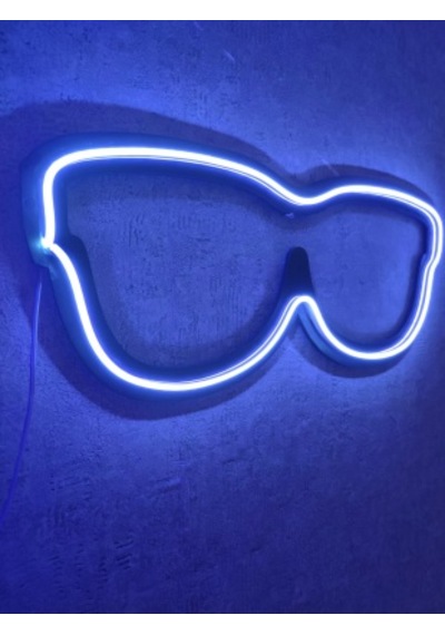 Gözlük Neon Tabela Gözlükçü Neon Led Dekoratif Duvar Aydınlatmas (528859080)