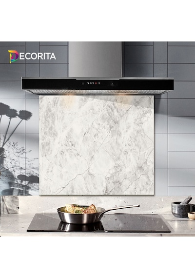Decorıta Cam Ocak Arkası Koruyucu | Taş Görünümlü Decorıta Cam Ocak Arkası Koruyucu | Taş Görünümlü