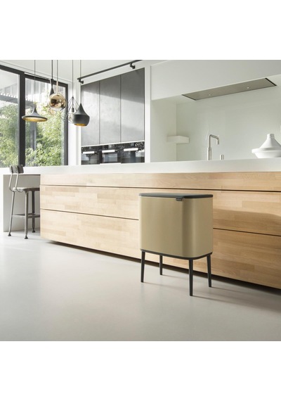 Brabantia Çöp Kutusu Bo Touch Bin 11+ 23 Lt Mineral Altın 316289