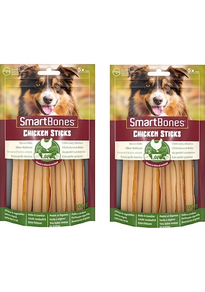 Smartbones Tavuklu Stick Köpek Ödülü 5 Li 100 Gr. X 2 Adet