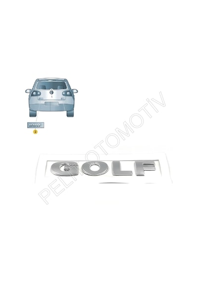 Golf Bagaj Kapak Yazısı 1k6853687 2004-2009