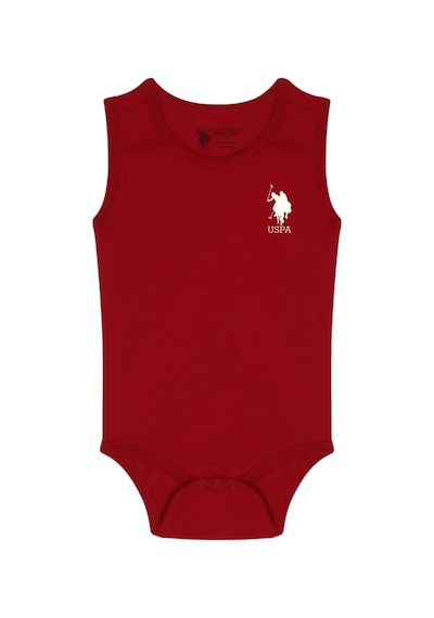 U.S. Polo Assn. Bebek Body Zıbın Kırmızı