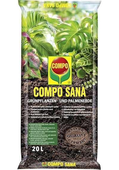 Compo Sana 1451 Yeşil Bitkiler İçin Toprak, 20lt 20 L