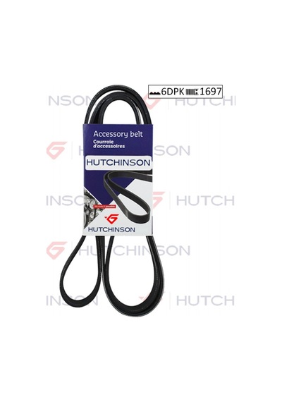 1697 - 329 - Kdf 6 Allı Kayış Bmw 116 118 120 123 318 320 330 2.0d 16v 3.0d - Dpmıx-hb - 24v 07 6 Kanallı