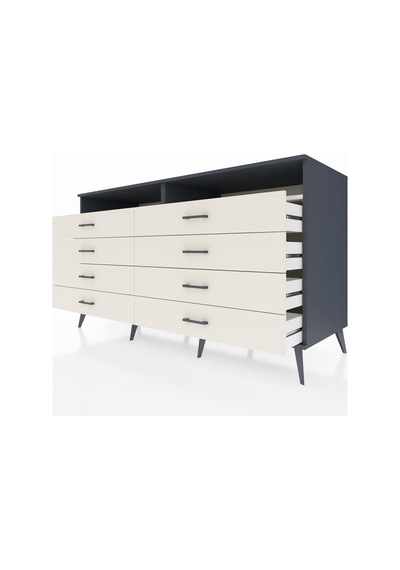 Kronos Konsol 2 Raflı 8 Çekmeceli 176x59x99 Antrasit-aytaşı Antrasit-aytaşı Kronos Konsol 2 Raflı 8 Çekmeceli 176x59x99 Antrasit-aytaşı Antrasit-aytaşı
