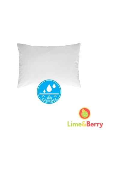 Lime&berry 2'li Yastık Koruyucu, Sıvı Geçirmez Yastık Alezi, 50 X 70 Cm Beyaz