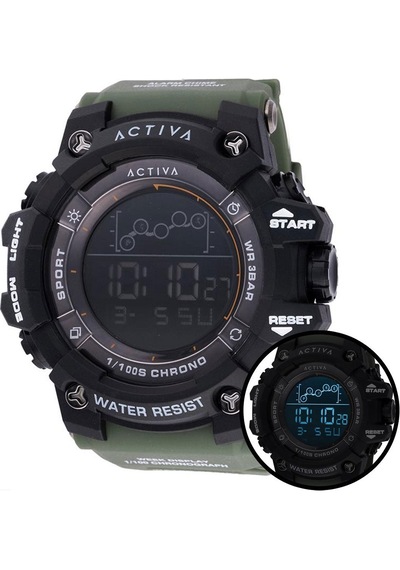 Invicta X Activa Summit Dijital Erkek Kol Saati - 50 Mm - Siyah-yeşil
