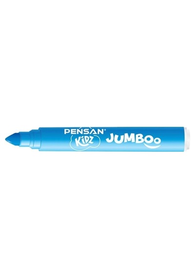 Kidz Yıkanabilir Jumbo Keçeli Kalem 12'li