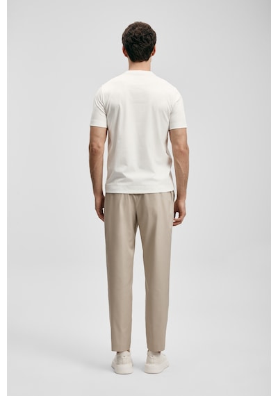 Lufian Teddy Modern Grafik T- Shirt Kırık Beyaz Kırık Beyaz 111020305100510 Kırık Beyaz