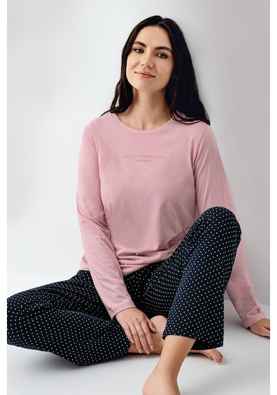 Pierre Cardin Kadın Pembe Pijama Takımı Pc9090-s-v1 Pembe