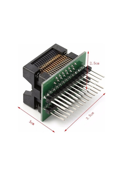 Sop28 So28 To Dıp28 Yaylı Adaptör Soket Eeprom Flash Programlayıcı Entegre Kolay Programlama