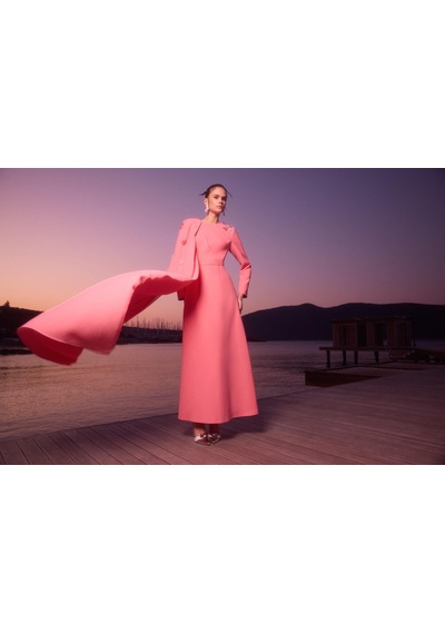 Senna Lılıowy Elbise Sunset Lila