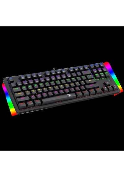 T-dagger Balı, T-tgk311, Usb Kablolu, Türkçe Q, Rainbow Rgb, Mechanical, Blue Switch, Gaming Klavye