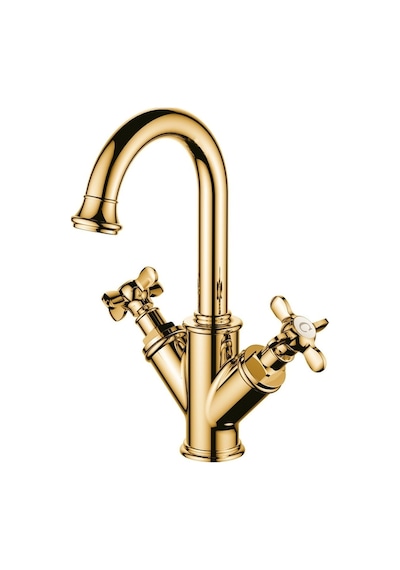 Victorian Lavabo Bataryası Gold Altın Altın