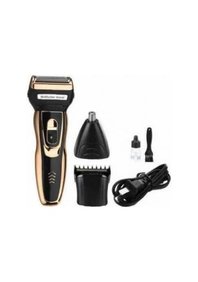 Geemy GM-6209 Profesyonel Üç Başlıklı Saç Sakal Kıl Kesme Makinesi