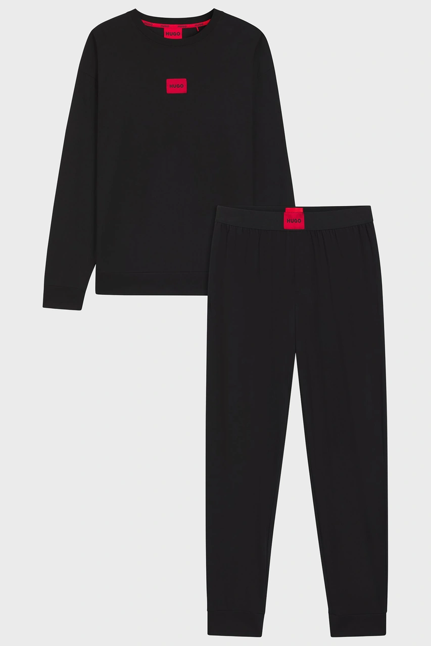 Hugo Erkek Pijama Takımı 50549188 001 Siyah Siyah