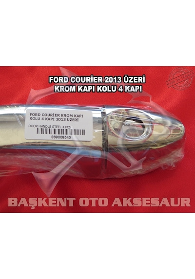 S-Dizayn  Ford Courier Krom Kapı Kolu 4 Kapı 2014   Üzeri