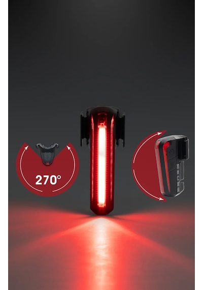 Moon Cerberus Sense 150 Lm Usb Arka Far Kırmızı