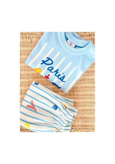 Poala Kids Paris Eiffel Set Çok Renkli