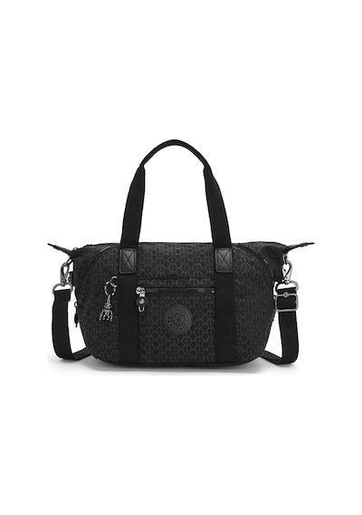 Kipling Kıplıng Art Mini Küçük Boy Omuz Çantası Siyah Sıgnature Emb Siyah