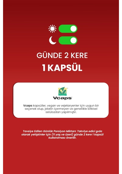 Erbatab Betain Hcl + Pepsin Takviye Edici Gıda 60 Kapsül