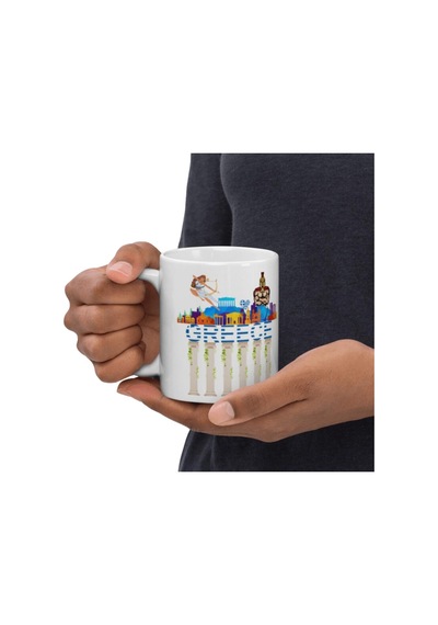 Yunanistan Kupa Bardak 2 Adet Seyahat Hatıra Greece Mug