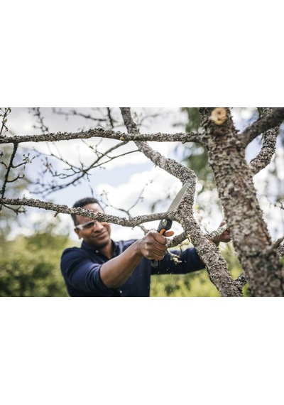 Fiskars Sw69 Plus Katlanır Testere, Siyah/turuncu, 21 Cm Uzunluk
