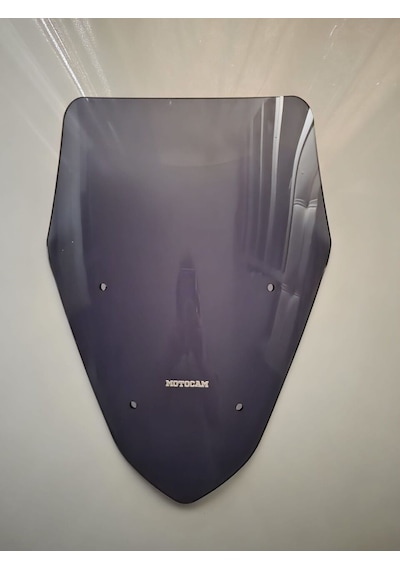 Motocam Arora Max T Ön Cam 2022-2026 Model 43cm Füme Renkli 4mm Sportif