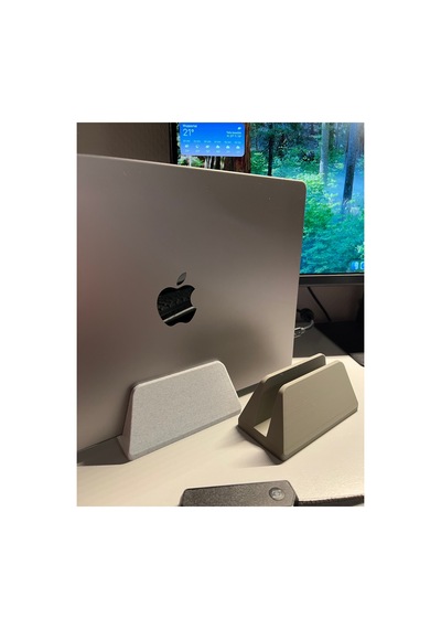Macbook Pro 14 Ve 16 Inç Uyumlu Dikey Laptop Standı - Masaüstü Organizer Clamshell Tutucu