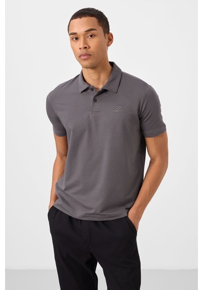 Standart Fit Basic Polo Yaka 5li Paket Erkek T-shirt - 87748 Renkli